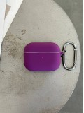 Чохол на AirPods Pro 3 із мікрофіброю та карабіном Purple (11)