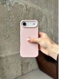 Чохол Silicone case з відкритою камерою на iPhone 17 Air Chalk Pink (27)