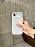 Чохол Silicone case з відкритою камерою на iPhone 17 Air White (03)