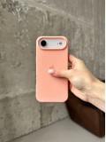 Чохол Silicone case з відкритою камерою на iPhone 17 Air Grapefruit (07)