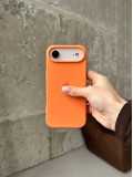 Чохол Silicone case з відкритою камерою на iPhone 17 Air Papaya (40)
