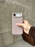 Чохол Silicone case з відкритою камерою на iPhone 17 Air Lavander (08)