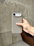 Чохол Silicone case з відкритою камерою на iPhone 17 Air Pebble (14)