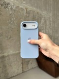 Чохол Silicone case з відкритою камерою на iPhone 17 Air Lilac (05)