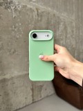 Чохол Silicone case з відкритою камерою на iPhone 17 Air Pistachio (42)