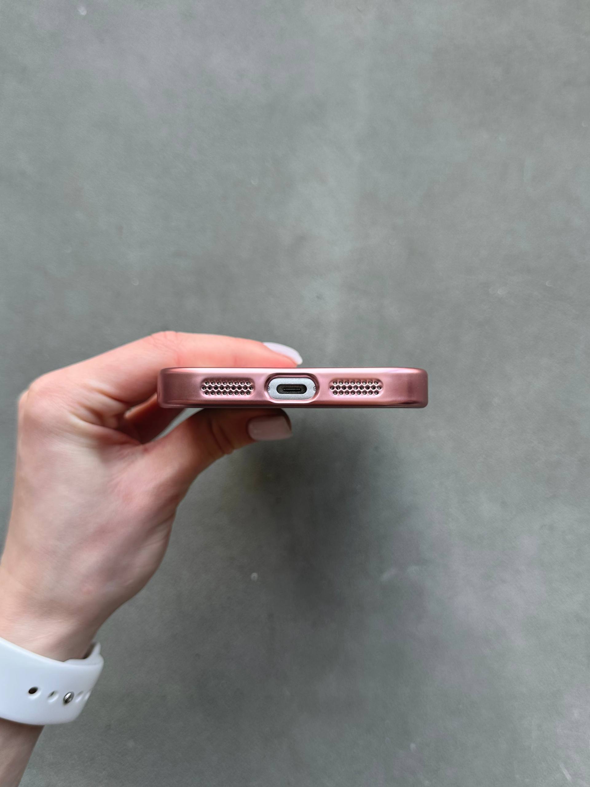 Чохол кольоровий Shining case з Magsafe на iPhone 17 Pro Max Pink