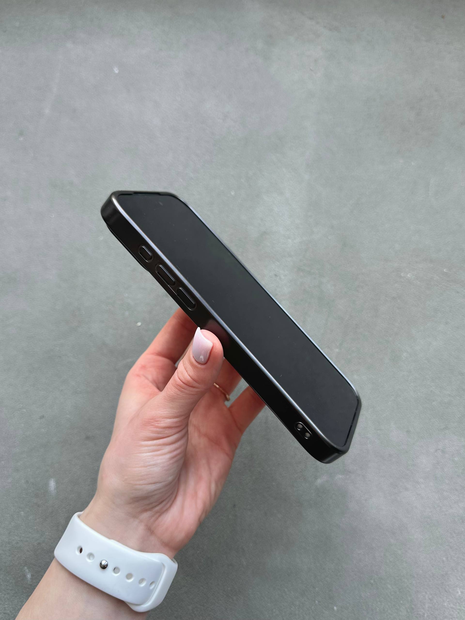 Чохол кольоровий Shining case з Magsafe на iPhone 17 Pro Max Black