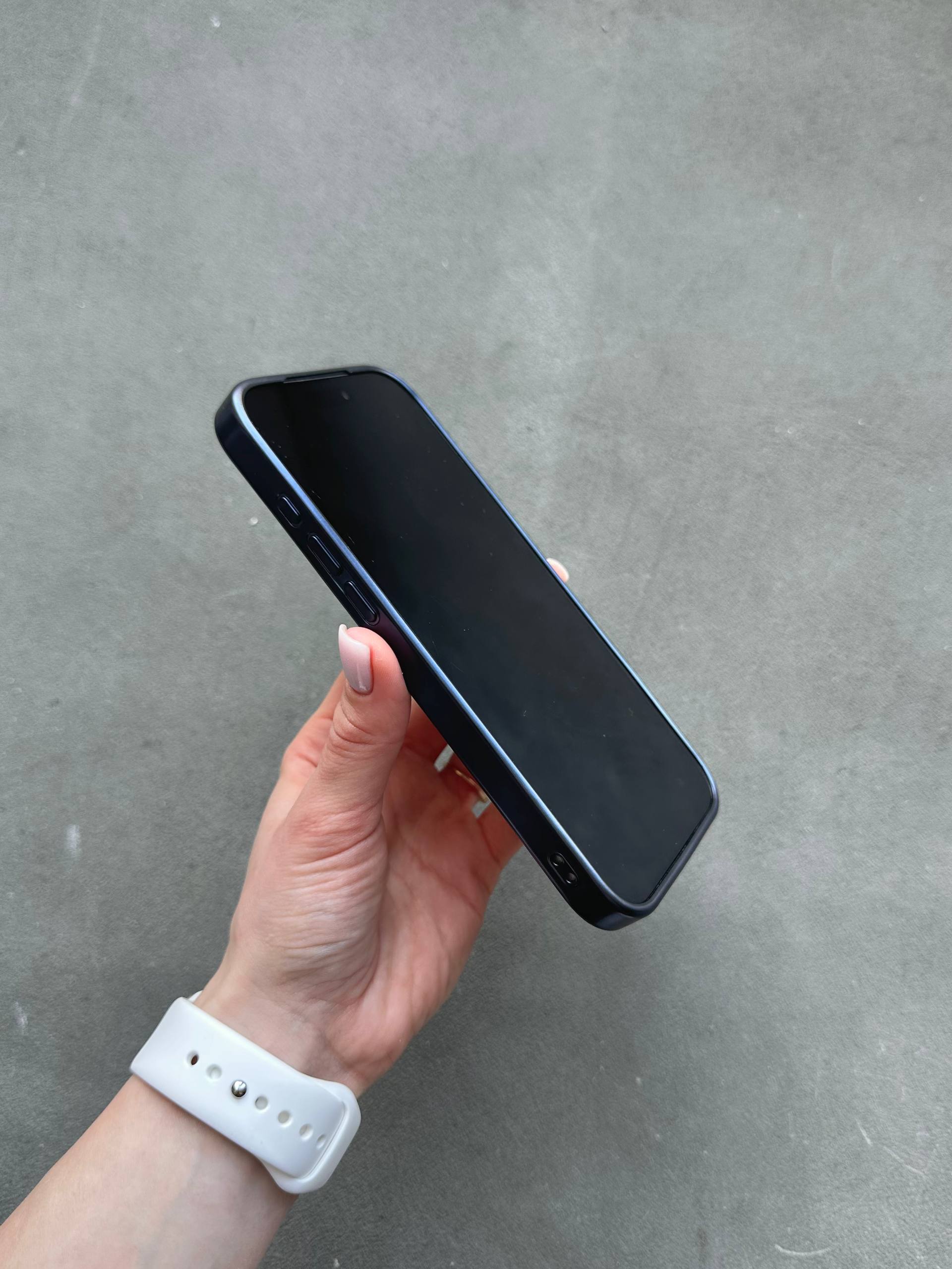 Чохол кольоровий Shining case з Magsafe на iPhone 17 Pro Max Dark Blue
