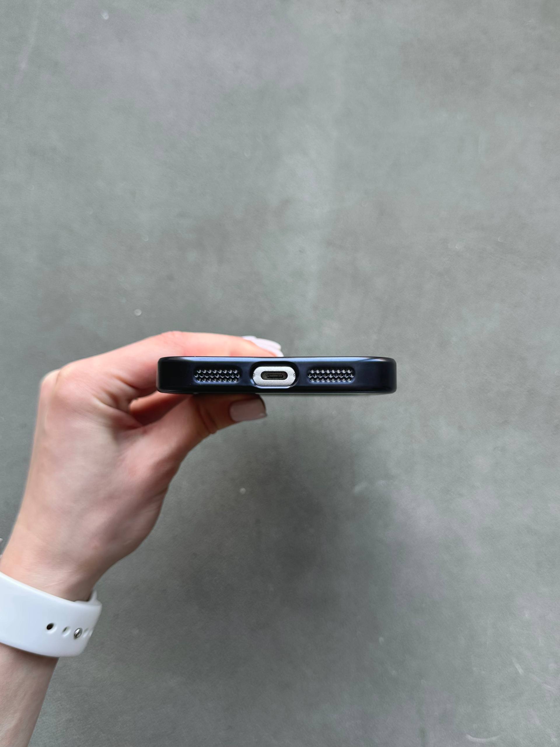 Чохол кольоровий Shining case з Magsafe на iPhone 17 Pro Max Dark Blue