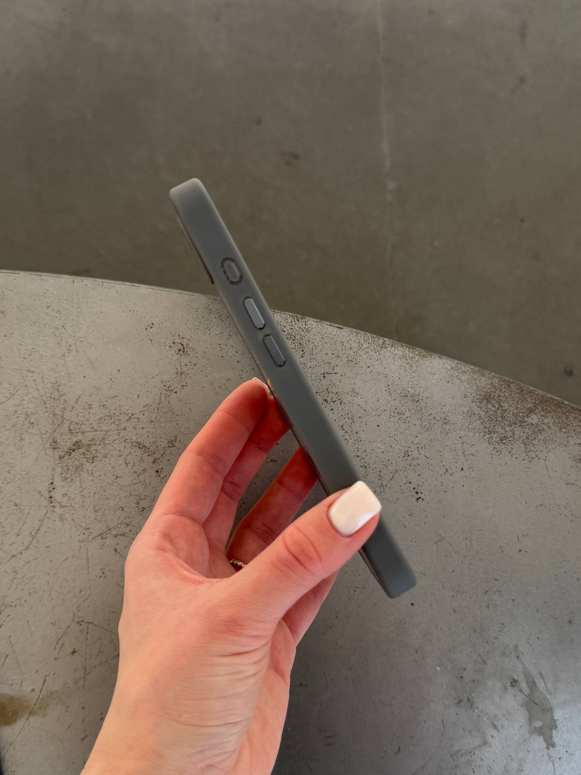 Чохол матовий з Magsafe на iPhone 16e / 17e Gray