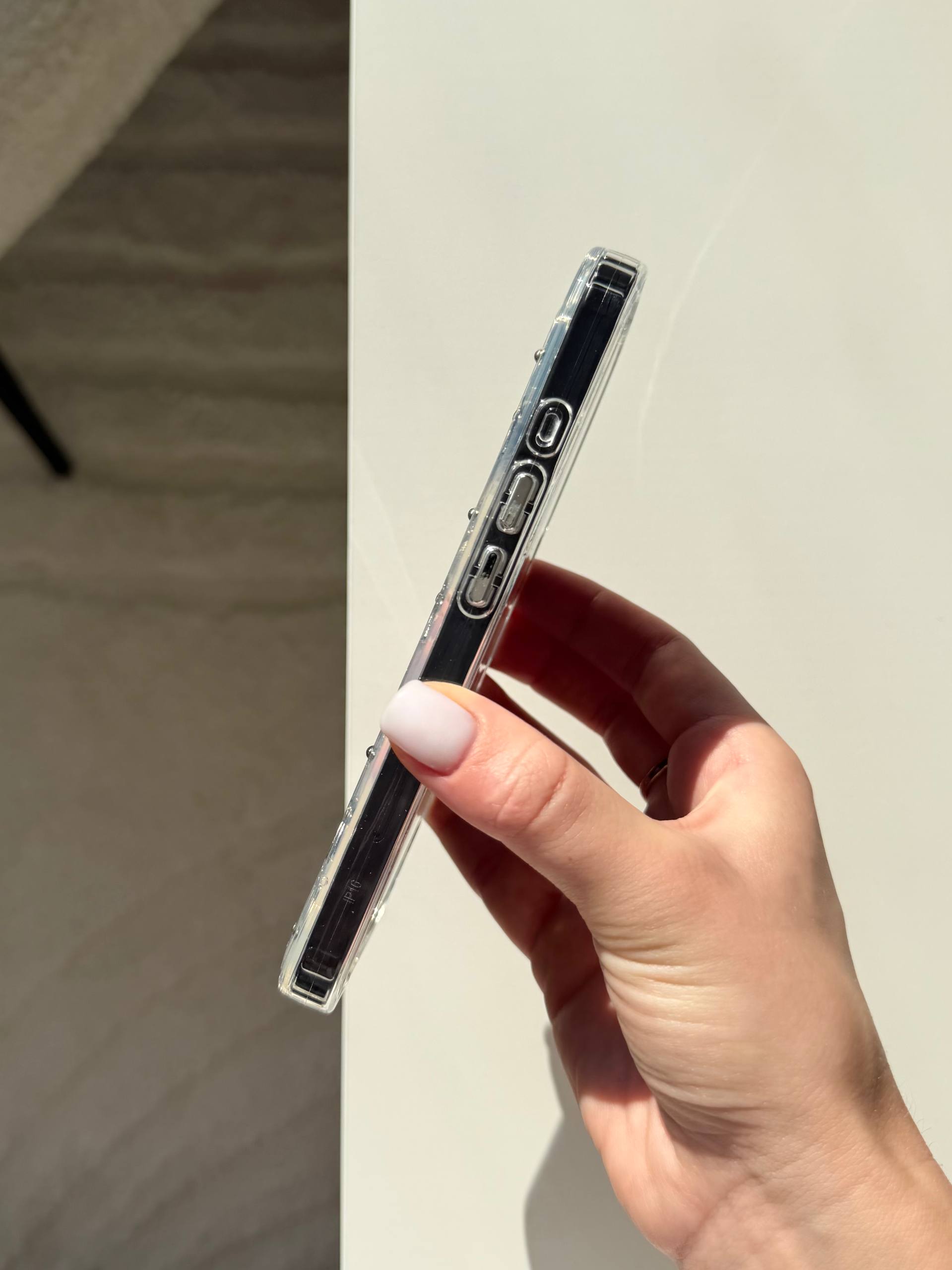 Чохол прозорий Bow Case з бантиками на iPhone 17