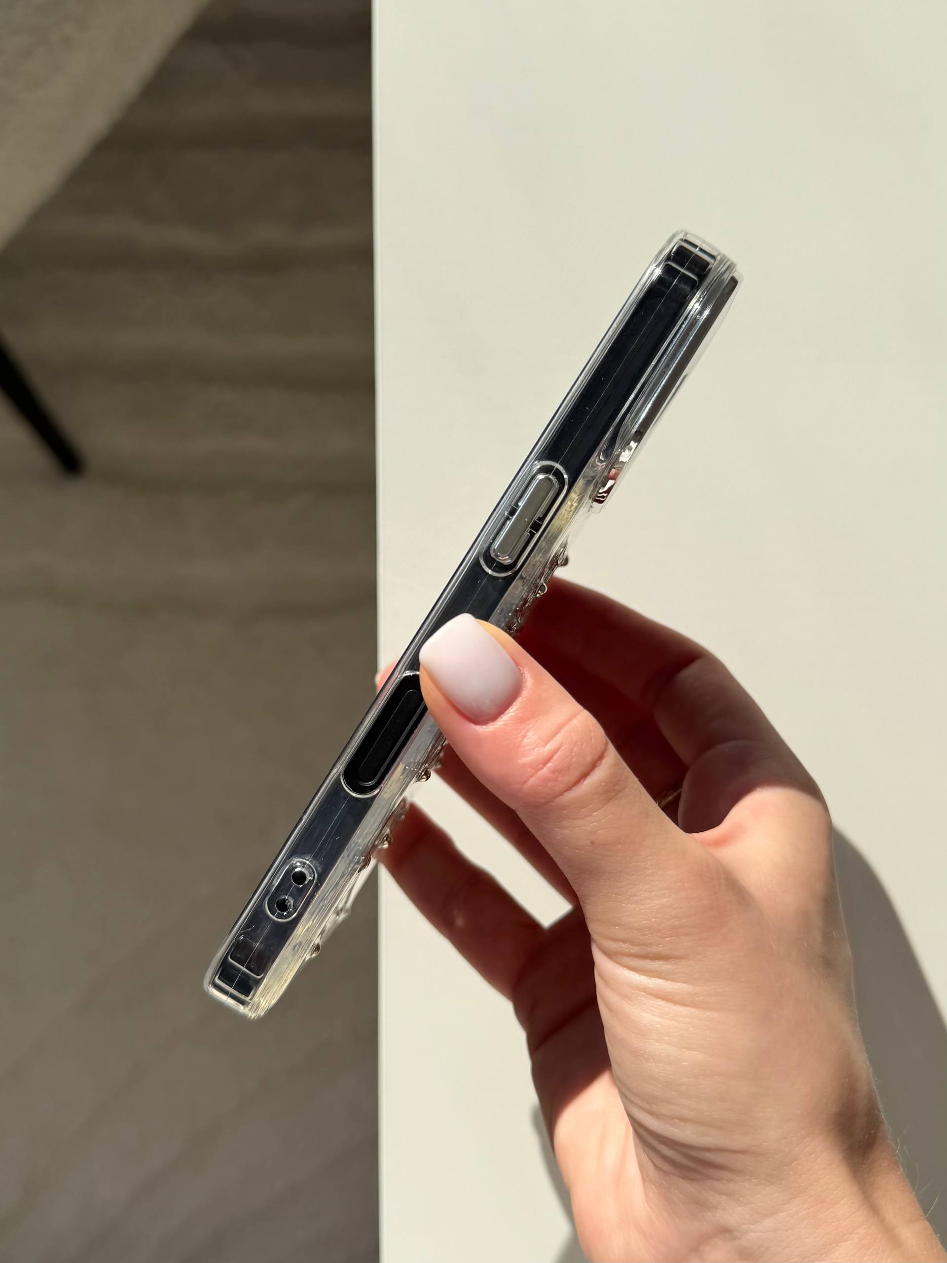Чохол прозорий Bow Case з бантиками на iPhone 17