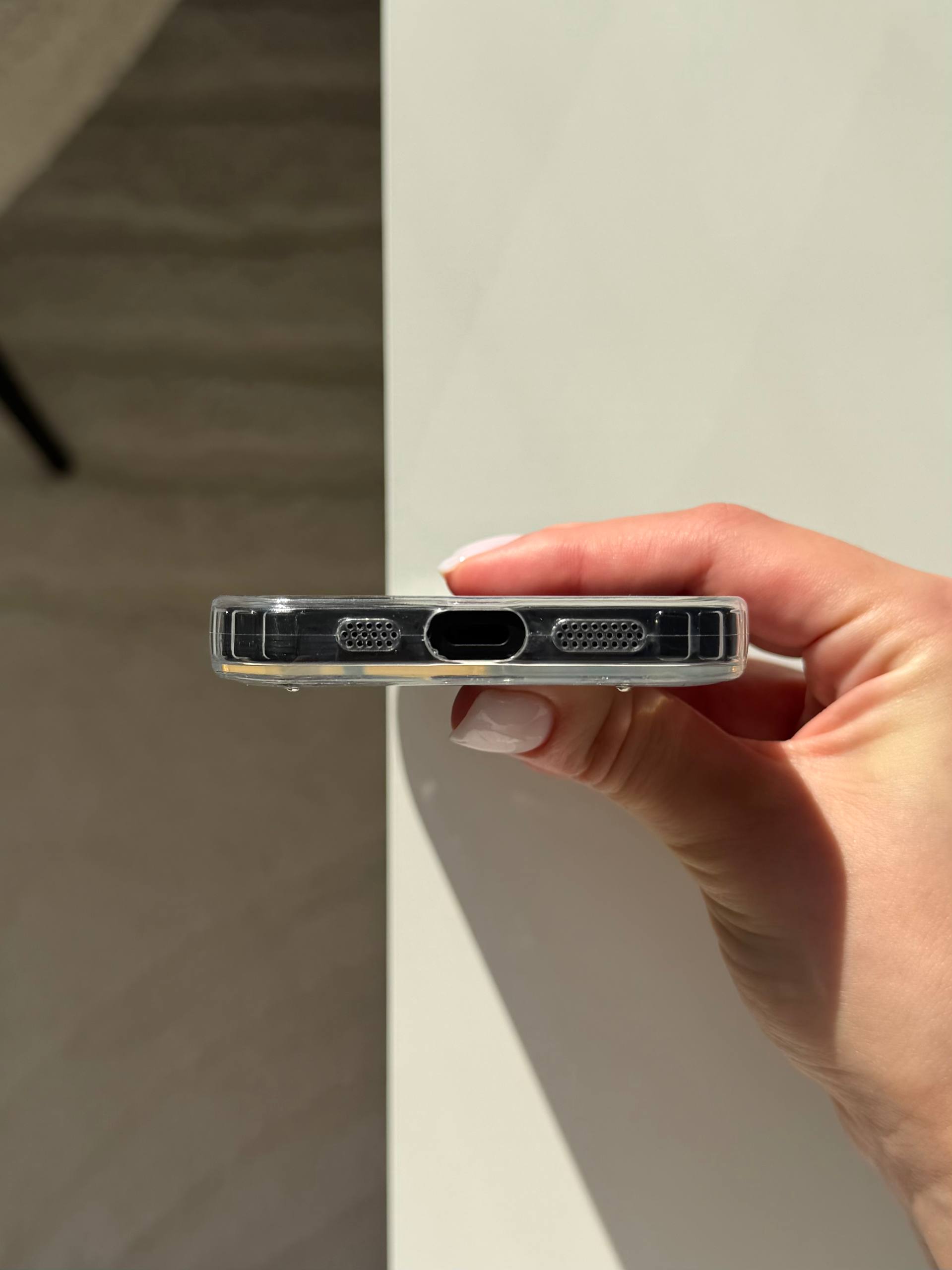 Чохол прозорий Bow Case з бантиками на iPhone 17