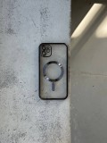 Чехол цветной Shining case с Magsafe на iPhone 11 Black