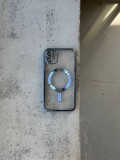 Чехол цветной Shining case с Magsafe на iPhone 11 Blue