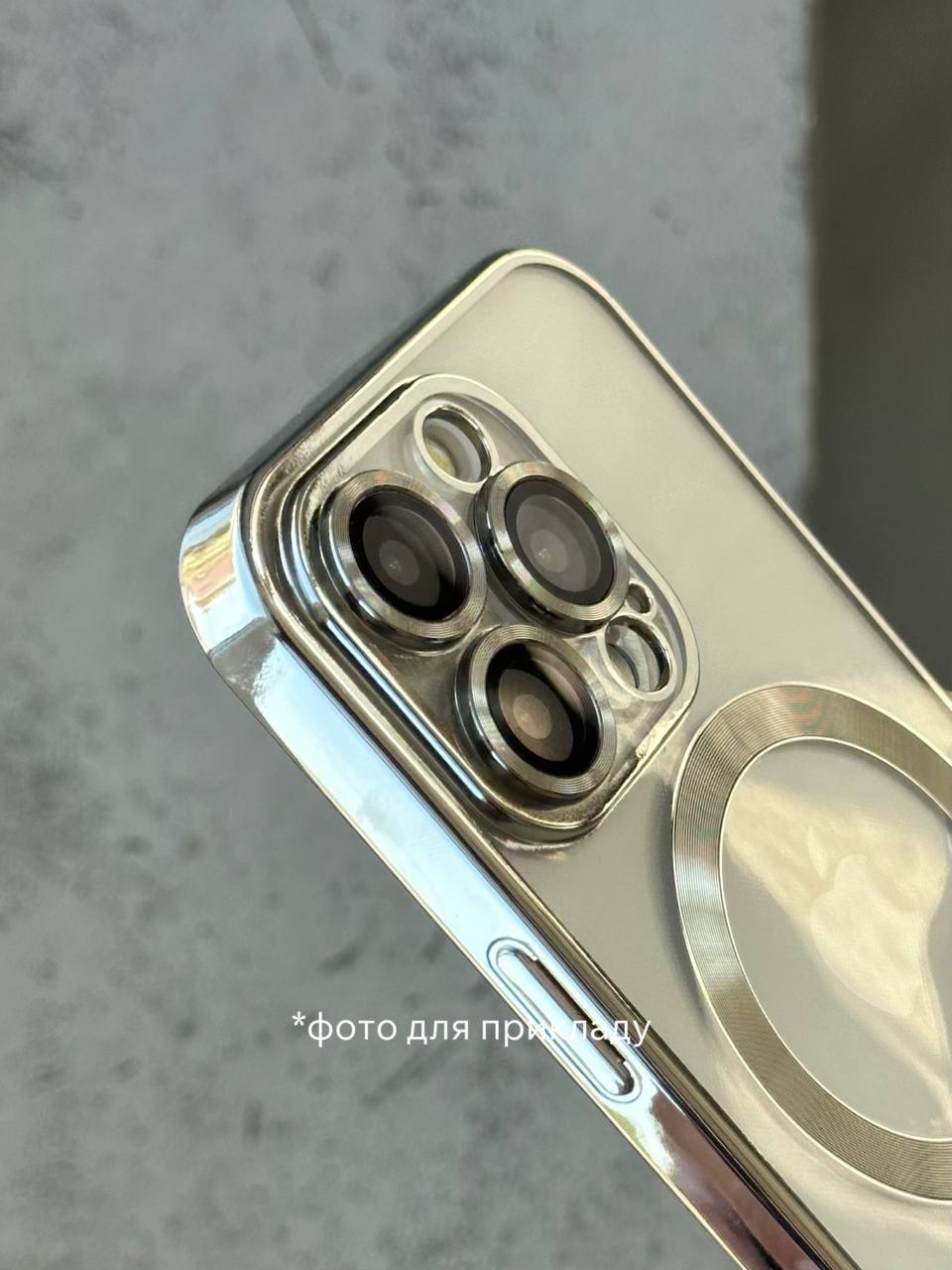 Чохол кольоровий Shining case з Magsafe на iPhone 11 Pro Max Black