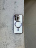 Чохол кольоровий Shining case з Magsafe на iPhone 11 Pro Max Dark Purple