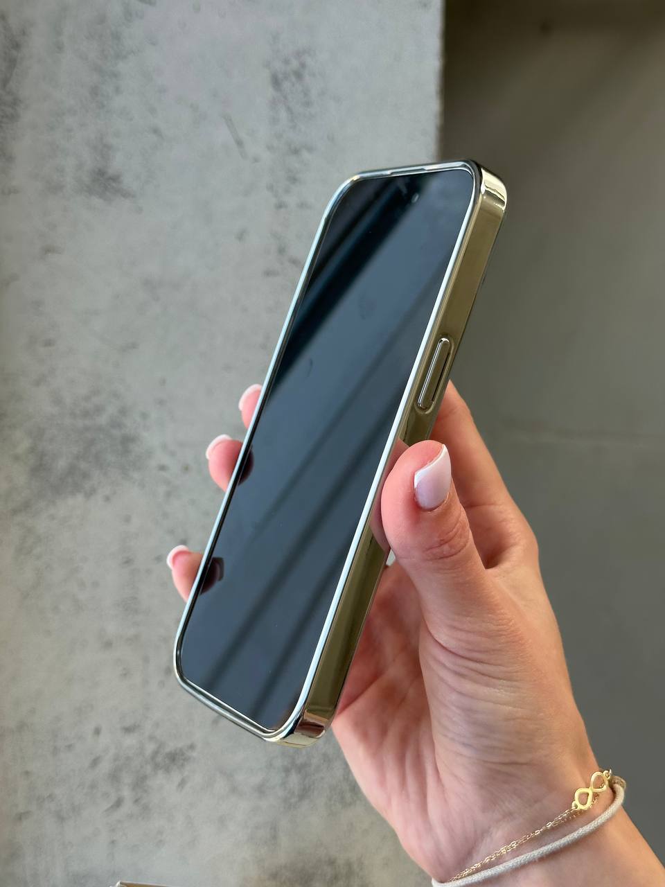 Чохол кольоровий Shining case з Magsafe на iPhone 16 Silver