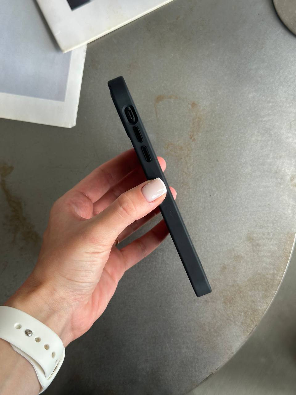 Чохол матовий з Magsafe на iPhone 11 Black