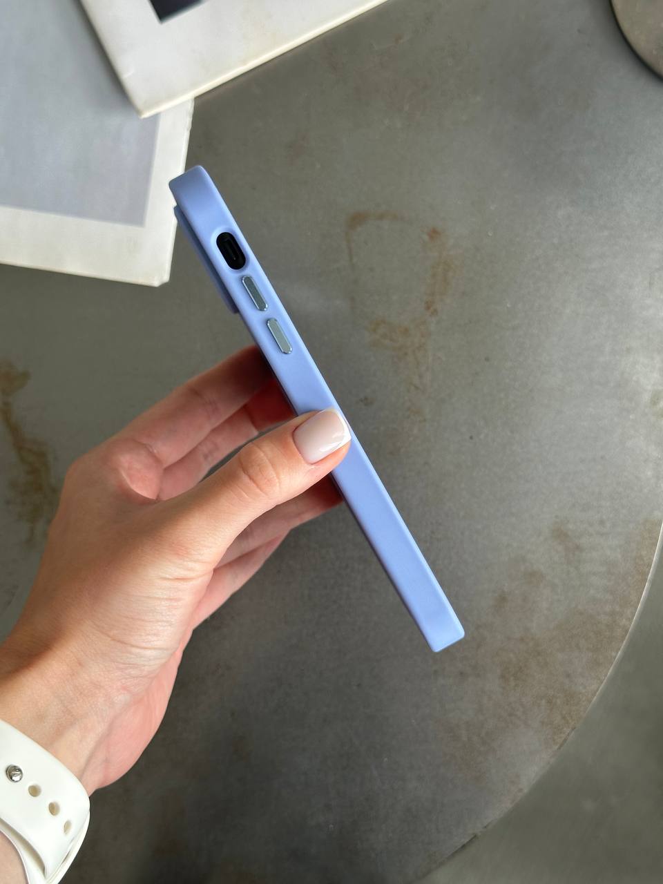 Чохол матовий з Magsafe на iPhone 11 Blue