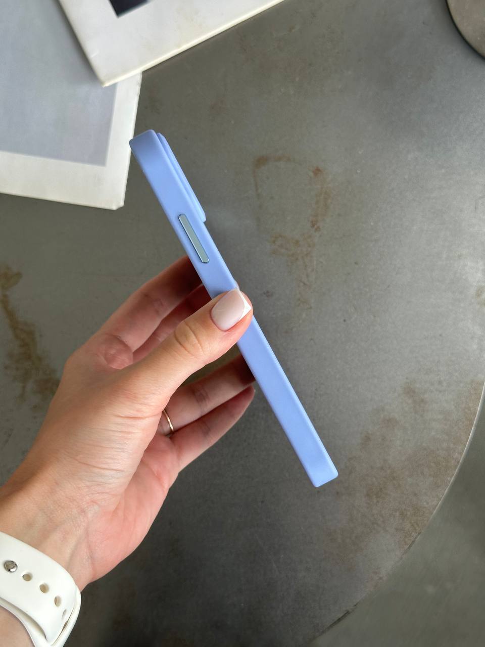 Чохол матовий з Magsafe на iPhone 11 Blue