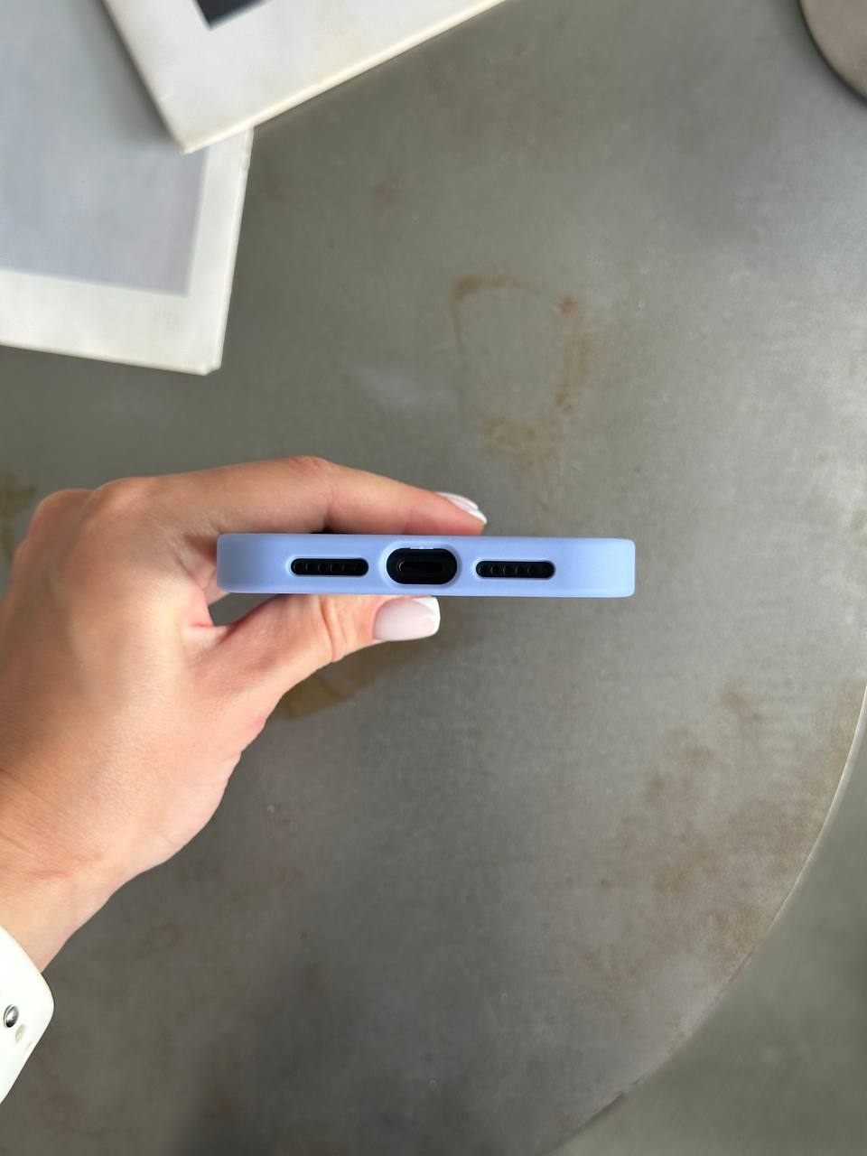 Чохол матовий з Magsafe на iPhone 11 Blue