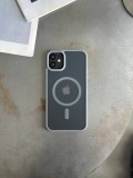 Чохол матовий з Magsafe на iPhone 11 Gray