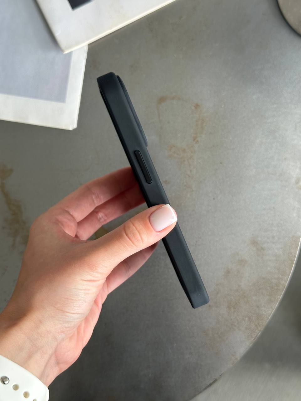 Чохол матовий з Magsafe на iPhone 11 Pro Max Black