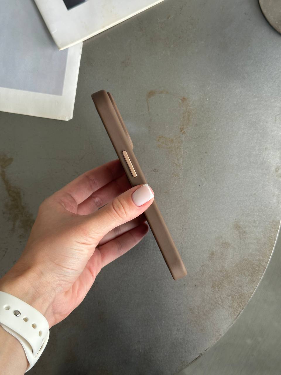 Чохол матовий з Magsafe на iPhone 11 Pro Max Brown