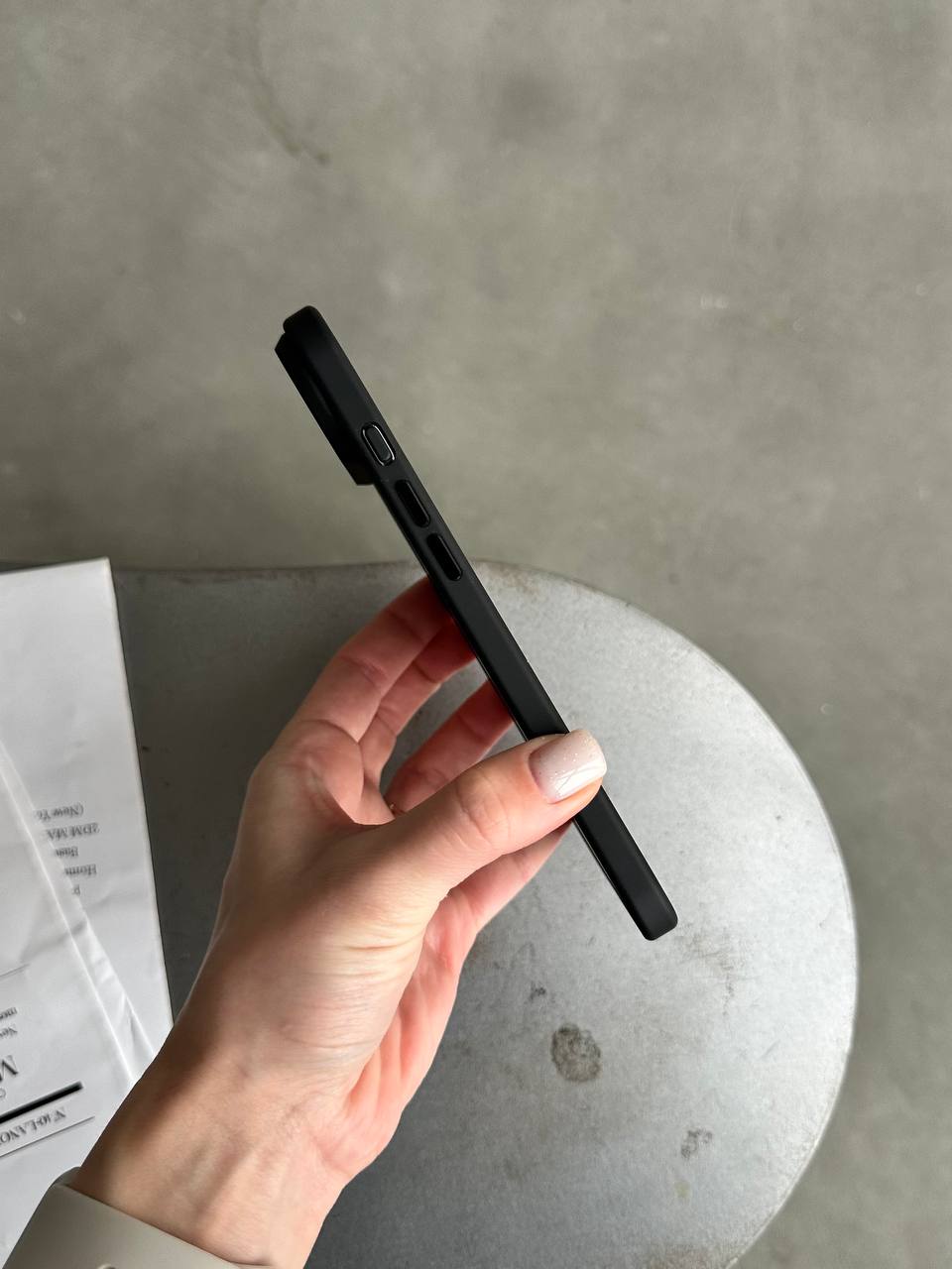 Чохол матовий з Magsafe на iPhone 17 Air Black