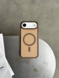 Чохол матовий з Magsafe на iPhone 17 Air Brown