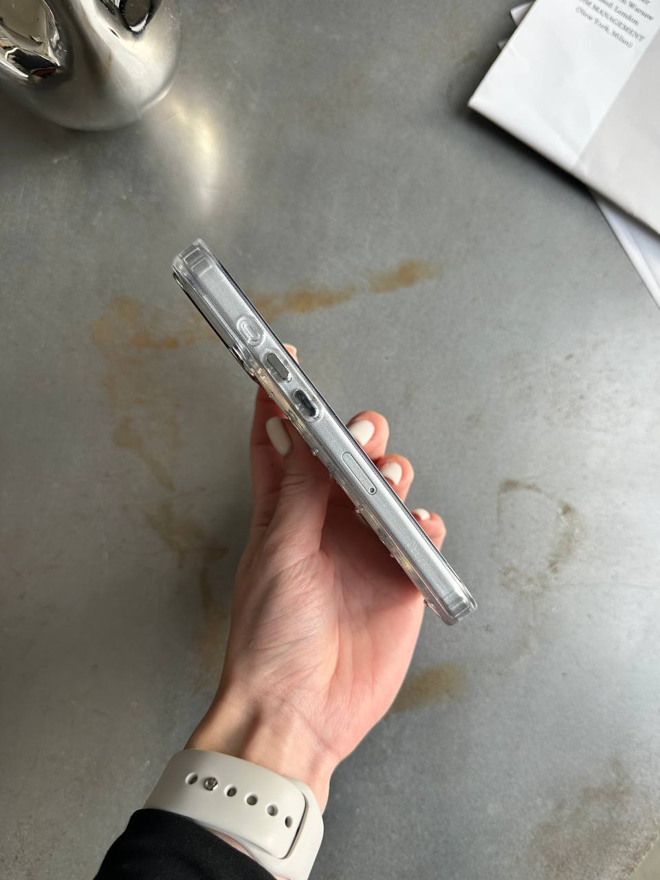 Чохол прозорий Bow Case з бантиками на iPhone 17 Pro