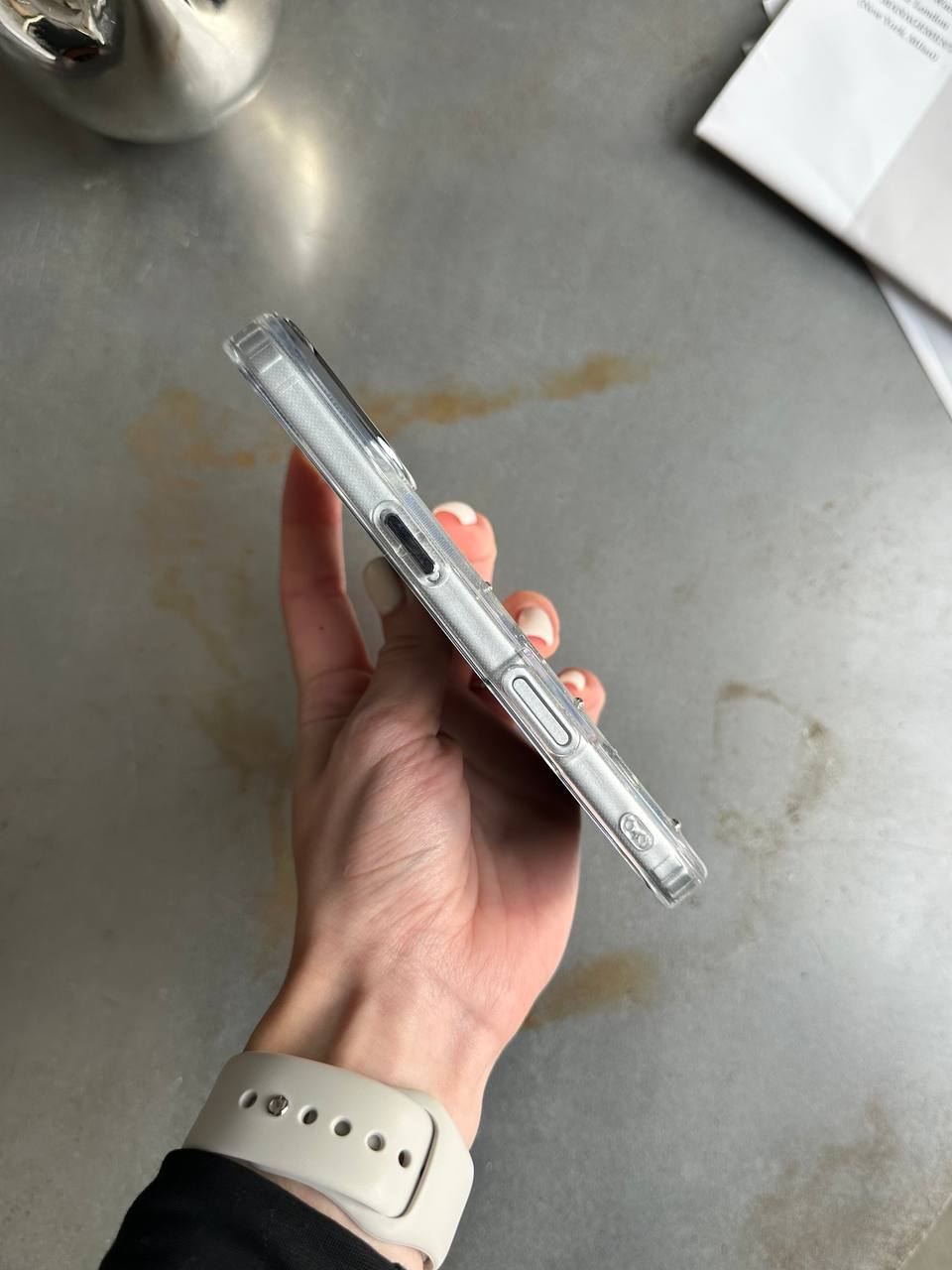 Чохол прозорий Bow Case з бантиками на iPhone 17 Pro