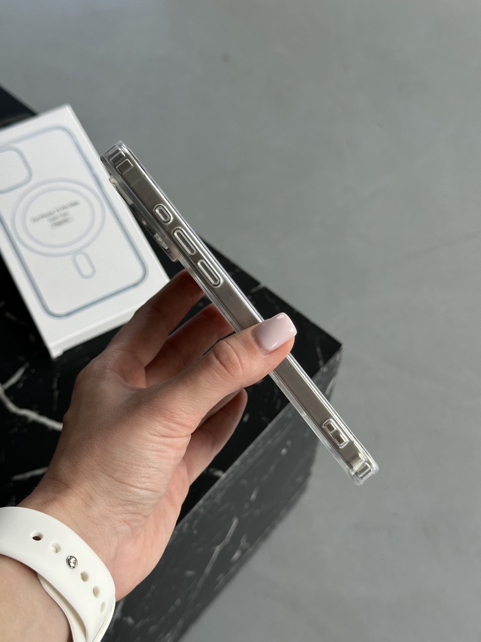 Чохол прозорий Clear Case з Magsafe на iPhone 16 Pro
