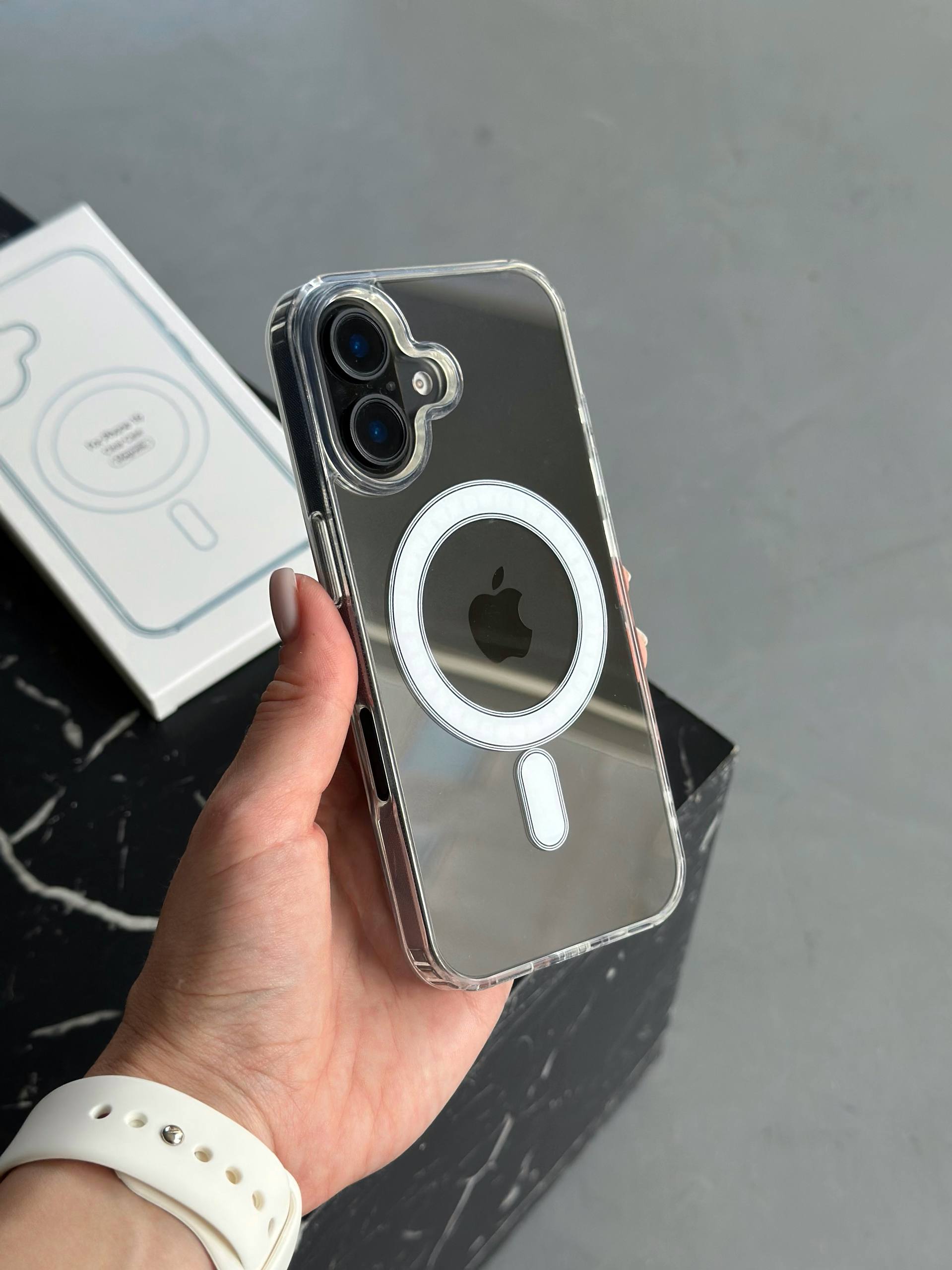 Чохол прозорий Clear Case з Magsafe на iPhone 16