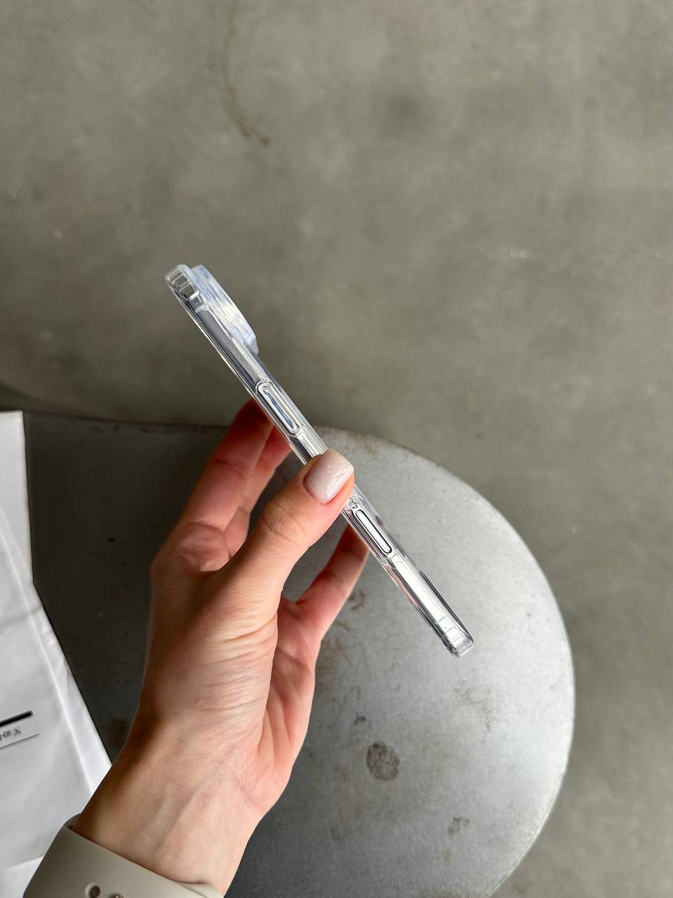 Чохол прозорий Clear Case з Magsafe на iPhone 17 Air