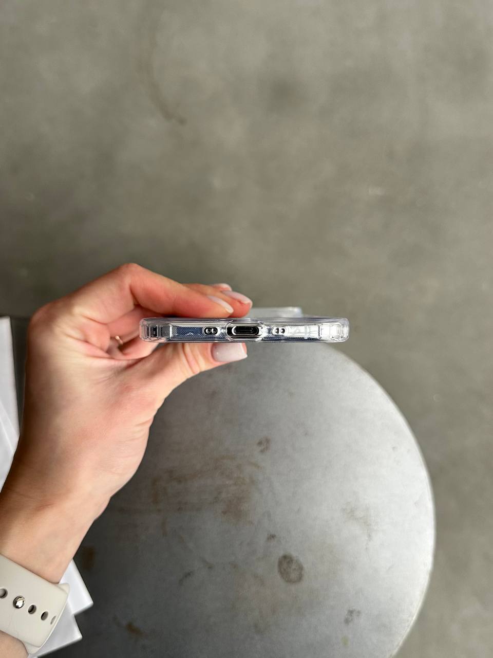 Чохол прозорий Clear Case з Magsafe на iPhone 17 Air