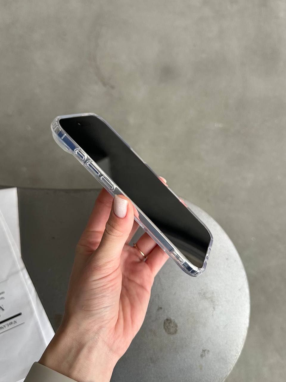 Чохол прозорий Clear Case з Magsafe на iPhone 17 Air