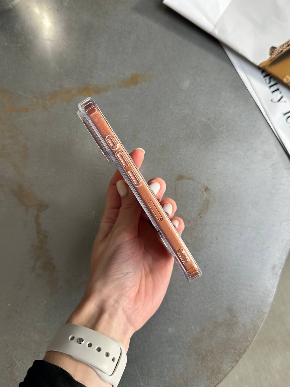 Чохол прозорий Clear Case з Magsafe на iPhone 17 Pro Max