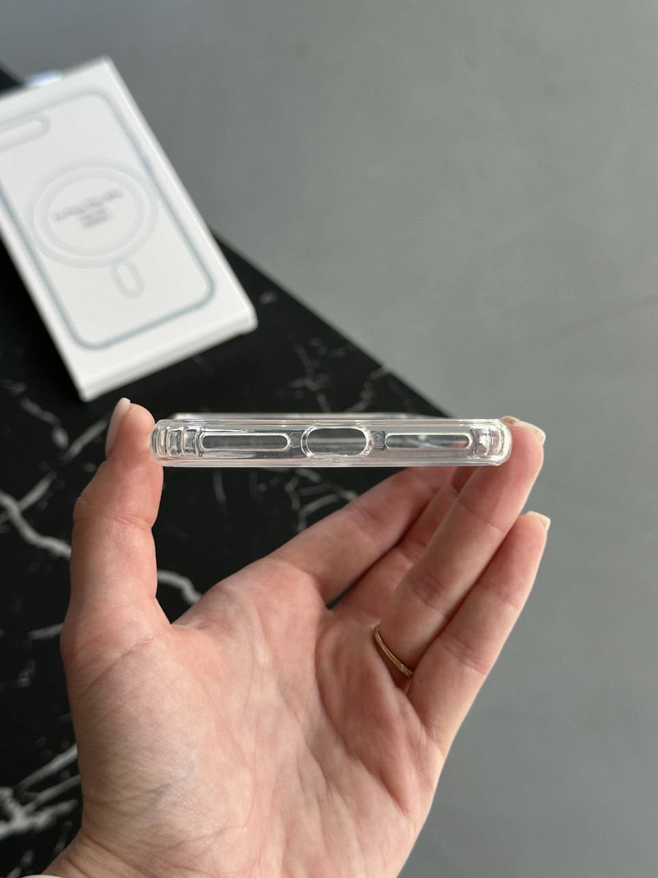 Чохол прозорий Clear Case з Magsafe на iPhone 7+ / 8+