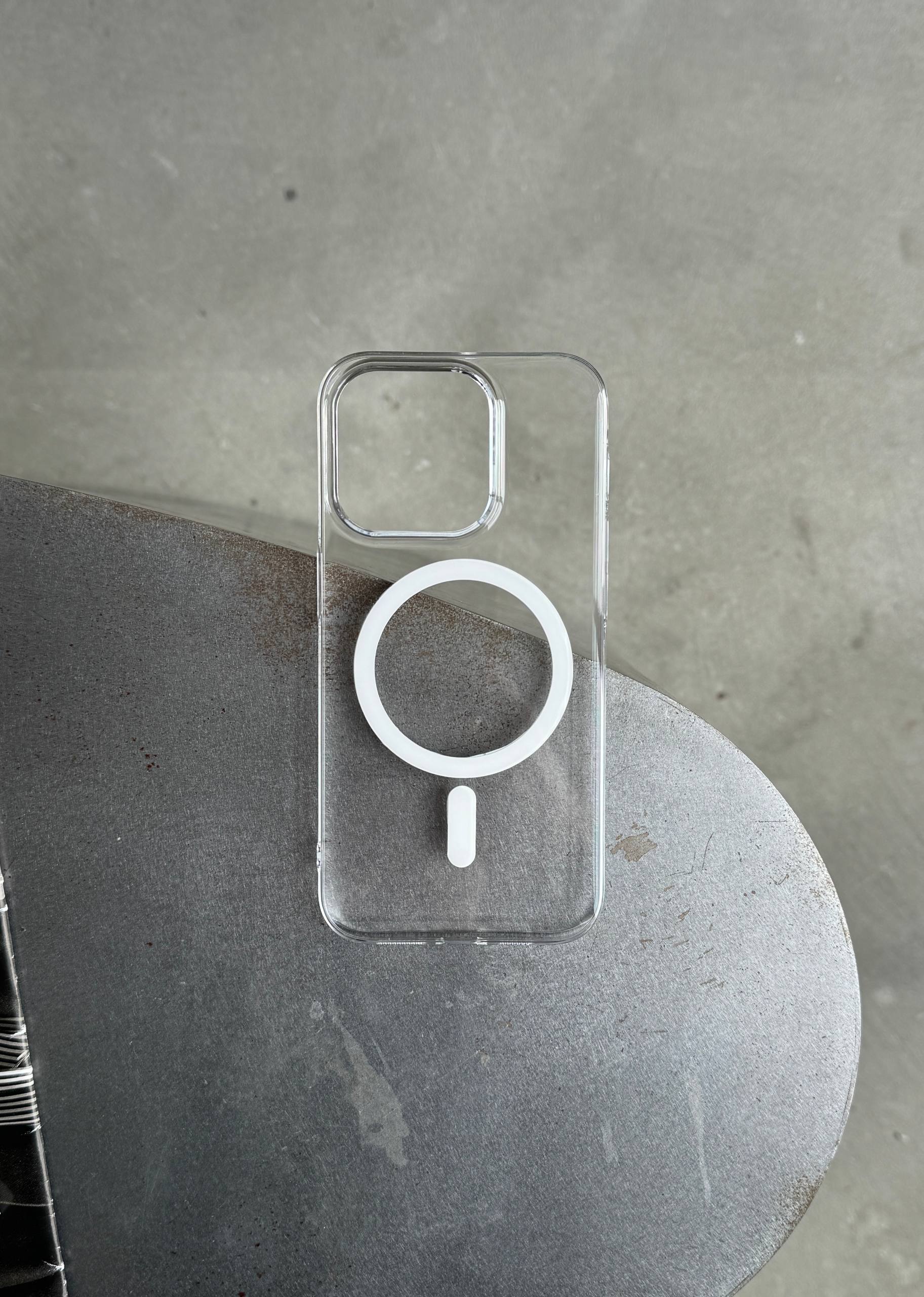 Чохол прозорий Crystal case з Magsafe на iPhone 16 Pro Max
