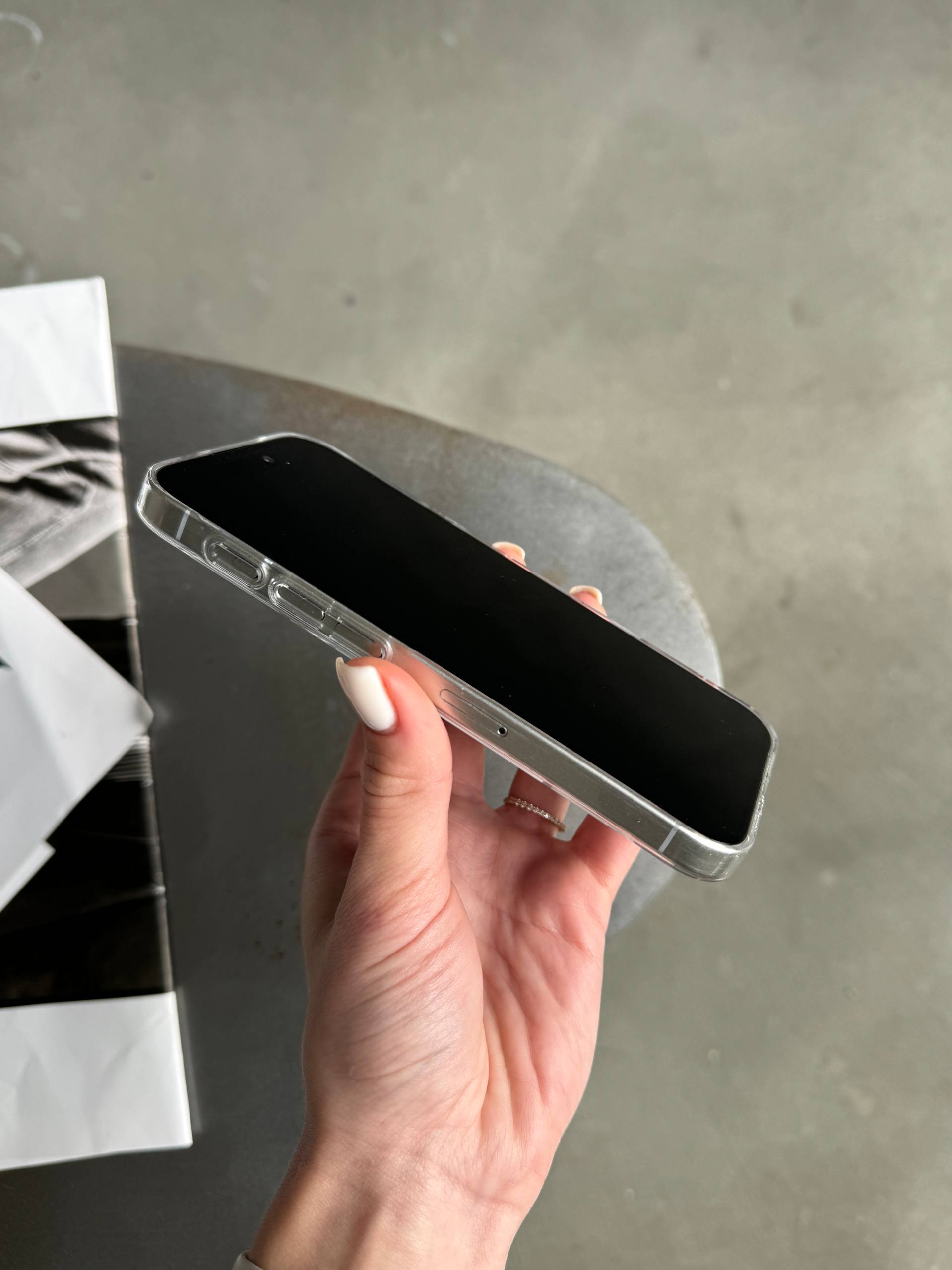 Чохол прозорий Crystal case з Magsafe на iPhone 16 Pro Max