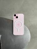 Чехол прозрачный Crystal case с Magsafe на iPhone 14