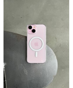 Чохол прозорий Crystal case з Magsafe на iPhone 14