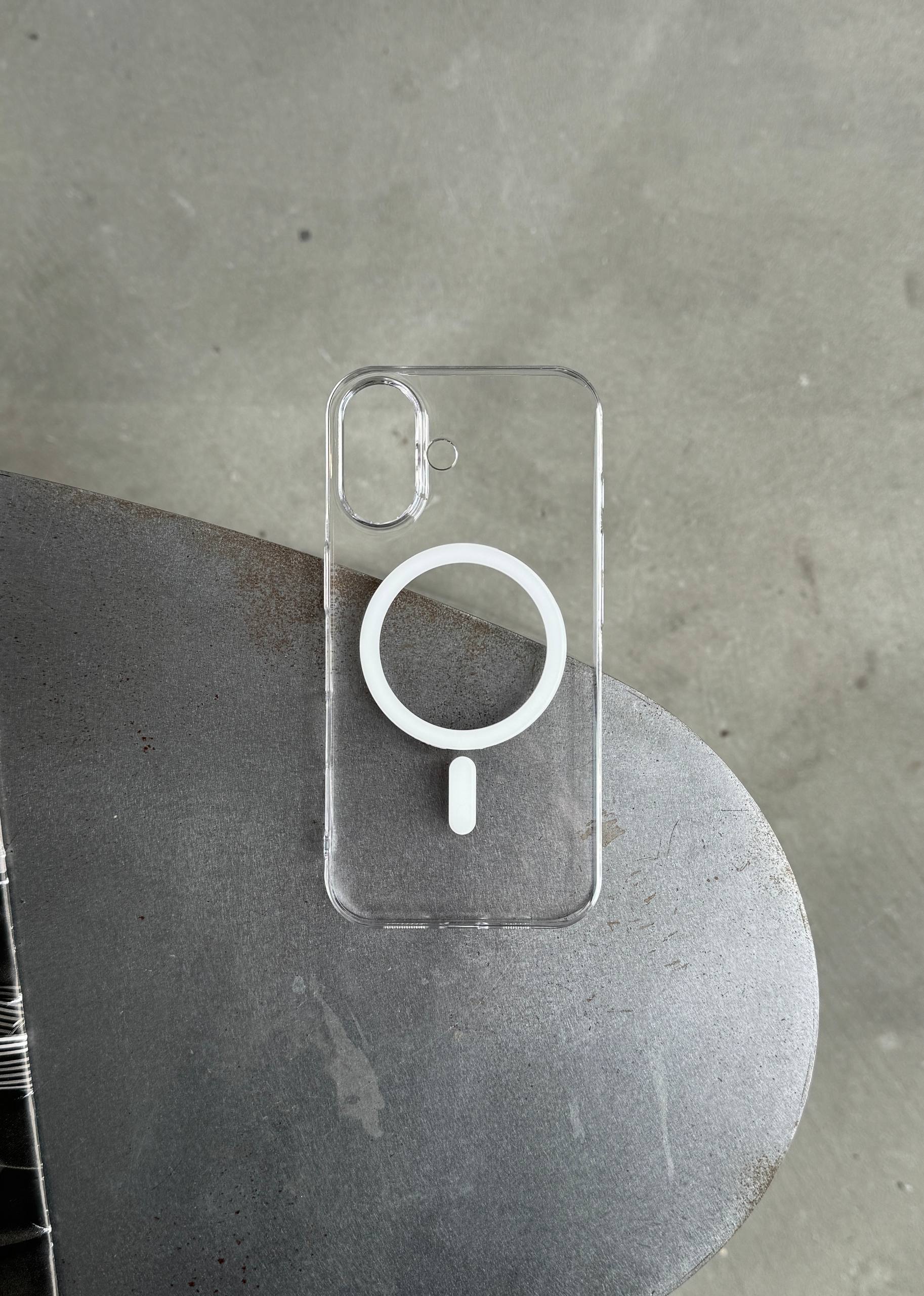 Чохол прозорий Crystal case з Magsafe на iPhone 17