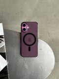 Чохол прозорий Crystal case з Magsafe на iPhone 17 Black