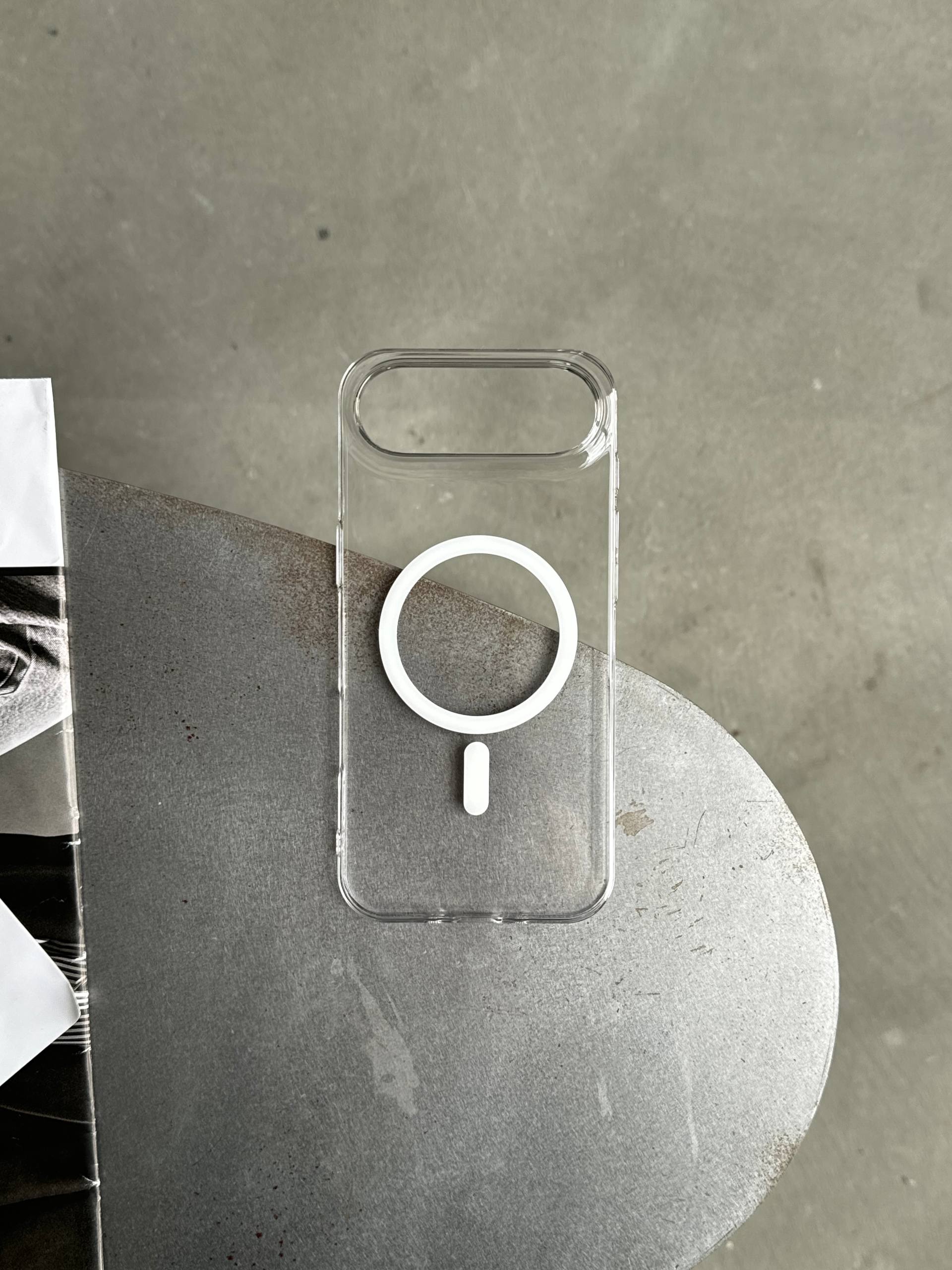 Чохол прозорий Crystal case з Magsafe на iPhone 17 Air