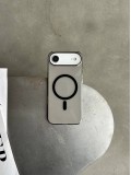 Чохол прозорий Crystal case з Magsafe на iPhone 17 Air Black