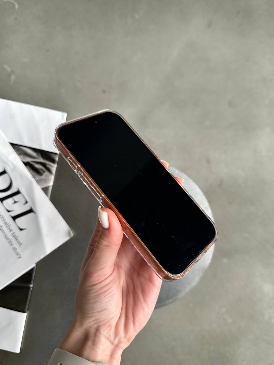 Чехол прозрачный Crystal case с Magsafe на iPhone 17 Pro