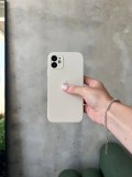 Чохол Silicone case із закритою камерою на iPhone 11 Beige #10